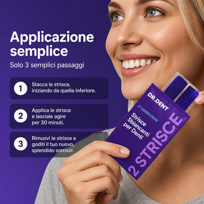 Aviwa™ Strisce Sbiancanti Dentali